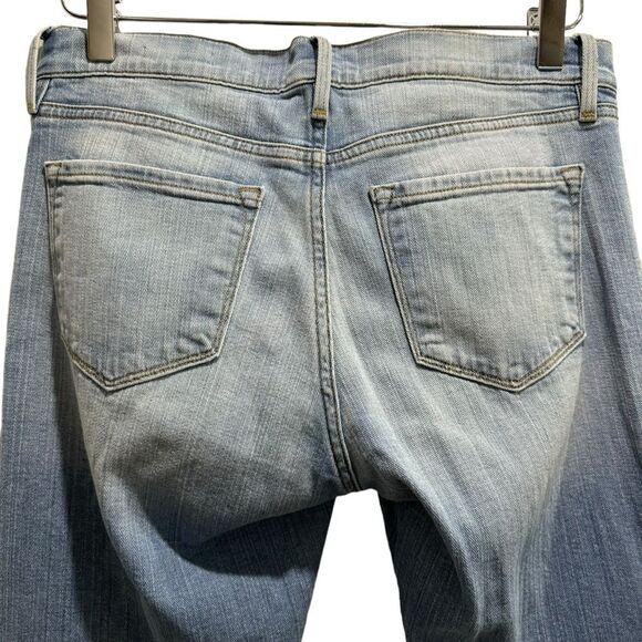 Frame Denim Le Garcon Distressed Ankle Jeans, Redlands 26 - Picture 12 of 13